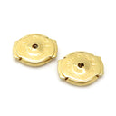 ブルガリ BVLGARI ビーゼロワン エレメント イエローゴールド K18YG ピアス B-zero1 750YG ドロップピアス