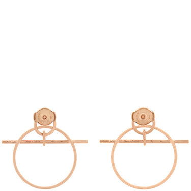 エルメス HERMES エシャペ H105117B 00 ローズゴールド K18PG ピアス ピンクゴールド