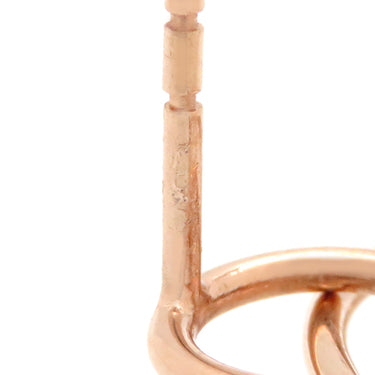 エルメス HERMES エシャペ H105117B 00 ローズゴールド K18PG ピアス ピンクゴールド