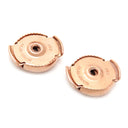 エルメス HERMES エシャペ H105117B 00 ローズゴールド K18PG ピアス ピンクゴールド