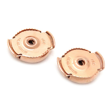 エルメス HERMES エシャペ H105117B 00 ローズゴールド K18PG ピアス ピンクゴールド