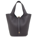 エルメス HERMES ピコタンロックPM プルノワール トリヨンクレマンス ハンドバッグ ゴールド金具 新品 未使用 こげ茶