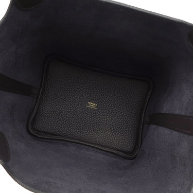 エルメス HERMES ピコタンロックPM プルノワール トリヨンクレマンス ハンドバッグ ゴールド金具 新品 未使用 こげ茶