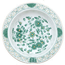 マイセン MEISSEN インドの華 アッシュトレイ 灰皿 9cm 53544 ホワイトXグリーン 陶磁器 雑貨 白 緑 花柄 小物入れ ヴィンテージ