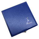 マイセン MEISSEN インドの華 アッシュトレイ 灰皿 9cm 53544 ホワイトXグリーン 陶磁器 雑貨 白 緑 花柄 小物入れ ヴィンテージ