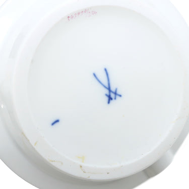 マイセン MEISSEN インドの華 アッシュトレイ 灰皿 9cm 53544 ホワイトXピンク 陶磁器 雑貨 白 花柄 小物入れ ヴィンテージ