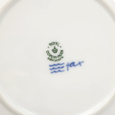 ロイヤルコペンハーゲン ROYAL COPENHAGEN イヤープレート 1930年代 ブルー×ホワイト 陶磁器 食器 ヴィンテージ 北欧 飾り皿 絵皿 1935年