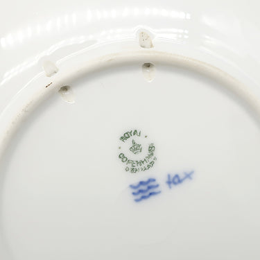 ロイヤルコペンハーゲン ROYAL COPENHAGEN イヤープレート 1930年代 ブルー×ホワイト 陶磁器 食器 ヴィンテージ 北欧 飾り皿 絵皿 1933年