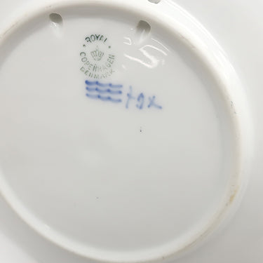 ロイヤルコペンハーゲン ROYAL COPENHAGEN イヤープレート 1940年代 ブルー×ホワイト 陶磁器 食器 ヴィンテージ 北欧 飾り皿 絵皿 1944年