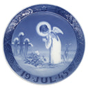 ロイヤルコペンハーゲン ROYAL COPENHAGEN イヤープレート 1940年代 ブルー×ホワイト 陶磁器 食器 ヴィンテージ 北欧 飾り皿 絵皿 1945年