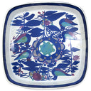 ロイヤルコペンハーゲン ROYAL COPENHAGEN テネラバード スクエア 大皿 ブルーXホワイトXマルチカラー 陶磁器 食器 ヴィンテージ 北欧 青 白 鳥