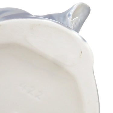 ロイヤルコペンハーゲン ROYAL COPENHAGEN フィギュリン グレー 陶磁器 オブジェ ネコ 猫 置物