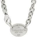 ティファニー Tiffany & Co リターン トゥ ティファニー オーバルタグ シルバー シルバー925 ネックレス チョーカー TIFFANY＆Co. AG925
