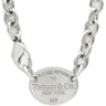 ティファニー Tiffany & Co リターン トゥ ティファニー オーバルタグ シルバー シルバー925 ネックレス チョーカー TIFFANY＆Co. AG925