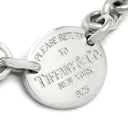 ティファニー Tiffany & Co リターン トゥ ティファニー オーバルタグ シルバー シルバー925 ネックレス チョーカー TIFFANY＆Co. AG925