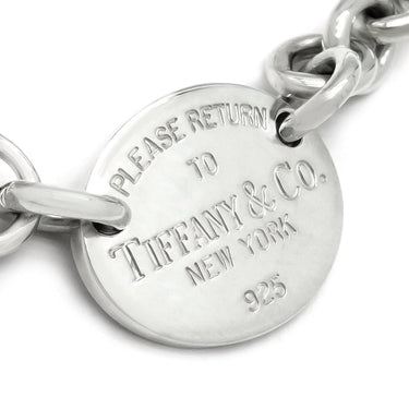 ティファニー Tiffany & Co リターン トゥ ティファニー オーバルタグ シルバー シルバー925 ネックレス チョーカー TIFFANY＆Co. AG925