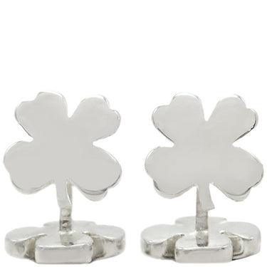 シャネル CHANEL クローバー カフリンクス シルバー シルバー925 カフス SV925