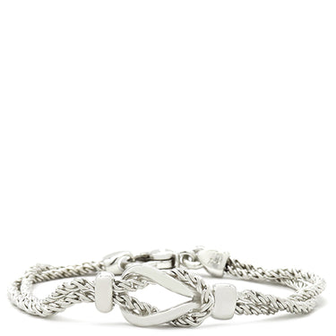 ティファニー Tiffany & Co ダブルロープ シルバー シルバー925 ブレスレット TIFFANY＆Co. AG925