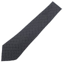 シャネル CHANEL ココマーク クローバー 9.5cm ブラック シルク ネクタイ 黒 四つ葉