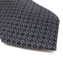 シャネル CHANEL ココマーク クローバー 9.5cm ブラック シルク ネクタイ 黒 四つ葉