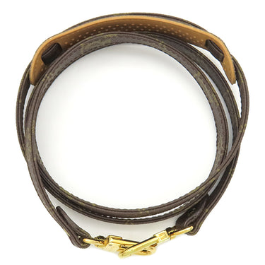 ルイヴィトン LOUIS VUITTON モノグラム ショルダーストラップ モノグラム モノグラムキャンバス ショルダーストラップ ゴールド金具 茶 約119cm