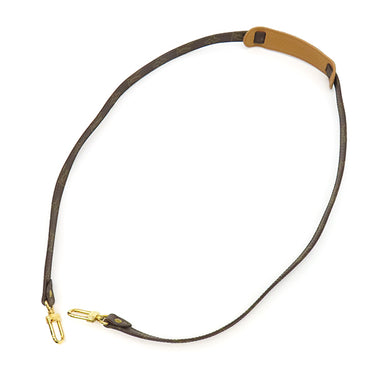 ルイヴィトン LOUIS VUITTON モノグラム ショルダーストラップ モノグラム モノグラムキャンバス ショルダーストラップ ゴールド金具 茶 約119cm