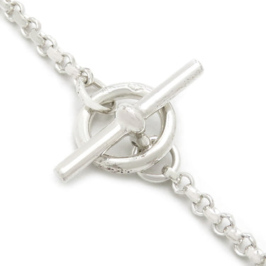 エルメス HERMES エクスリブリス PM H120440B 00ST シルバーXピンクゴールド シルバー925 K18PG ST ブレスレット SV925 AG925 Au750 18K