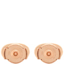 エルメス HERMES シェーヌダンクル コントゥール ピンクゴールド K18PG ダイヤモンド ピアス