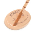 エルメス HERMES シェーヌダンクル コントゥール ピンクゴールド K18PG ダイヤモンド ピアス