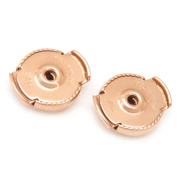 エルメス HERMES シェーヌダンクル コントゥール ピンクゴールド K18PG ダイヤモンド ピアス