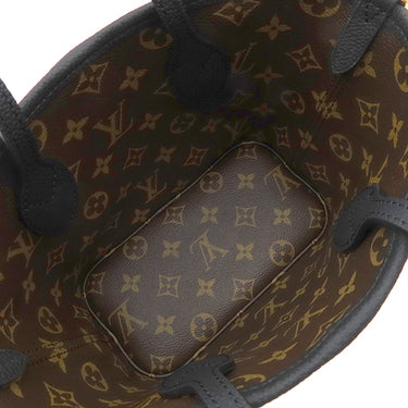 ルイヴィトン LOUIS VUITTON ネヴァーフル インサイドアウト BB M12109 モノグラム×ブラック モノグラムキャンバス カーフ 2WAYバッグ ゴールド金具 ハンドバッグ リバーシブル 黒 茶 新品 未使用