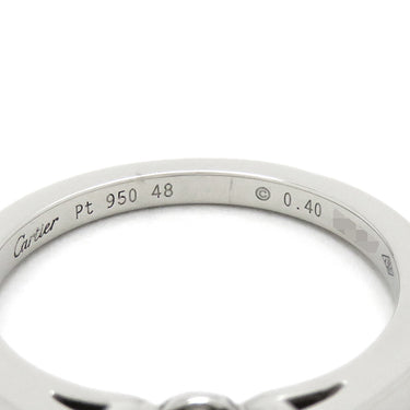 カルティエ Cartier バレリーナ ソリテール N4198248 プラチナシルバー Pt950 ダイヤモンド #48(JP8) リング 指輪 8号