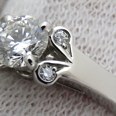 カルティエ Cartier バレリーナ ソリテール N4198248 プラチナシルバー Pt950 ダイヤモンド #48(JP8) リング 指輪 8号