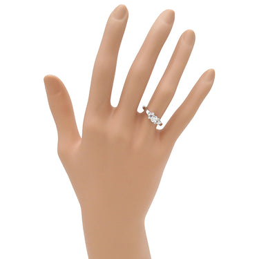 カルティエ Cartier バレリーナ ソリテール N4198248 プラチナシルバー Pt950 ダイヤモンド #48(JP8) リング 指輪 8号