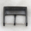 ブライトリング BREITLING ブラック ステンレススチール 腕時計パーツ 純正 尾錠 パーツ ブラックPVDコーティング 18ｍｍ幅対応 替え 交換 予備 中古