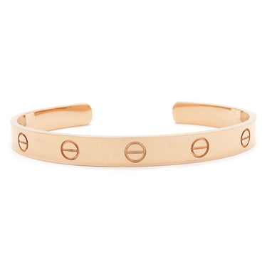 カルティエ Cartier LOVE ラブブレス オープン B6032617 ピンクゴールド K18PG #17 ブレスレット 750 18K 18金 バングル