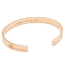 カルティエ Cartier LOVE ラブブレス オープン B6032617 ピンクゴールド K18PG #17 ブレスレット 750 18K 18金 バングル