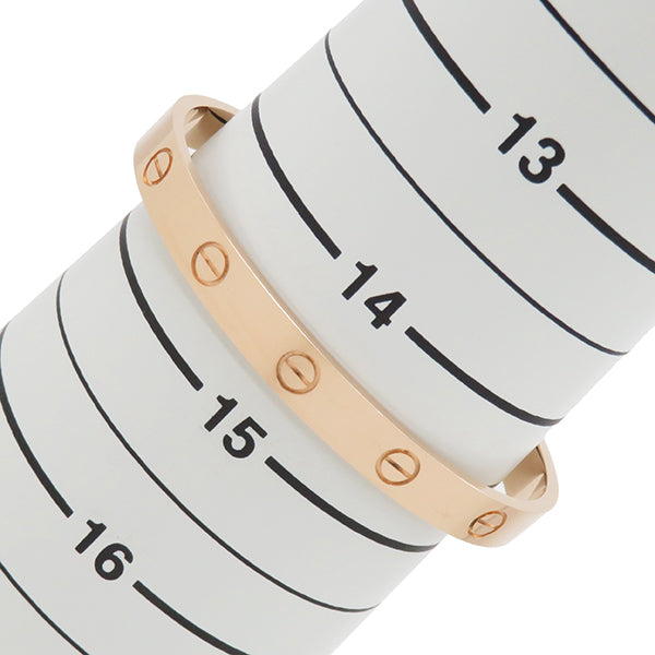 カルティエ　ラブブレス　16 ピンクゴールド　オープン　B6032617 カルティエ Cartier LOVE ラブブレス オープン B6032617 ピンク