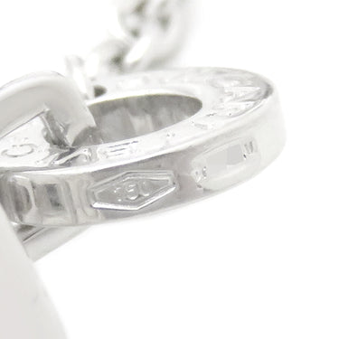 ブルガリ BVLGARI ビーゼロワン エレメント 1Pダイヤ ホワイトゴールド K18WG ピアス B-zero1 750WG ドロップピアス