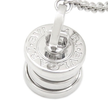 ブルガリ BVLGARI ビーゼロワン エレメント 1Pダイヤ ホワイトゴールド K18WG ピアス B-zero1 750WG ドロップピアス