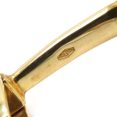 ブルガリ BVLGARI ブルガリブルガリ カフリンクス イエローゴールド K18YG ダイヤモンド カフス 750YG パヴェダイヤ