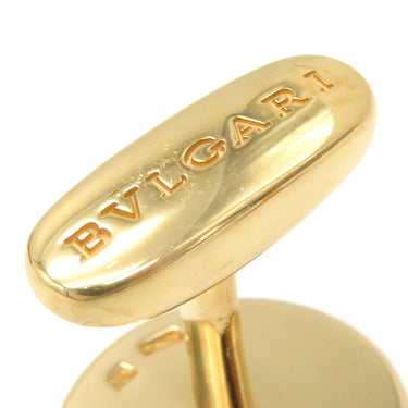 ブルガリ BVLGARI ブルガリブルガリ カフリンクス イエローゴールド K18YG ダイヤモンド カフス 750YG パヴェダイヤ