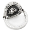 ブルガリ BVLGARI アストラーレ チェルキ ブラックXホワイトゴールド K18WG ダイヤモンド セラミック リング 指輪 11号