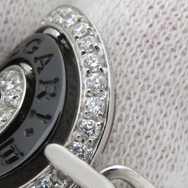 ブルガリ BVLGARI アストラーレ チェルキ ブラックXホワイトゴールド K18WG ダイヤモンド セラミック リング 指輪 11号