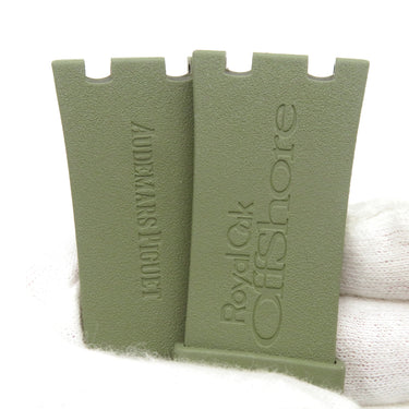 オーデマピゲ AUDEMARS PIGUET ロイヤルオーク オフショア用 ラバーバンド カーキグリーン ラバー 腕時計パーツ 未使用 純正 ベルト ストラップ 28mm カーキグリーン