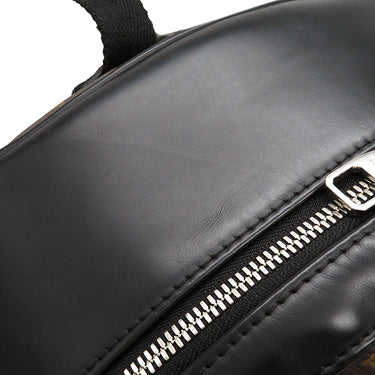 ルイヴィトン LOUIS VUITTON ジョッシュ M41530 モノグラム×ブラック モノグラムマカサー リュック・デイパック シルバー金具 茶 黒 バックパック
