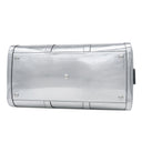 グッチ GUCCI GGエンボス ミディアム ダッフルバッグ 796104 メタリックシルバー ミラーエフェクトファブリック ボストンバッグ シルバー金具 2WAY ハンドバッグ GG ダブルG SILVER 銀