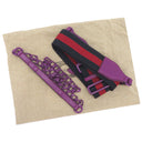 グッチ GUCCI ホースビット 724713 パープル レザー ショルダーバッグ ゴールド金具 チェーンショルダー シェリーライン ウェブ 紫