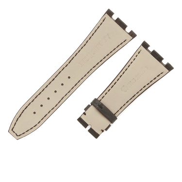 オーデマピゲ AUDEMARS PIGUET ロイヤルオーク用 クロコバンド ブラック クロコダイル 腕時計パーツ 未使用 純正 替え ベルト ストラップ 27ｍｍ ブラック 黒