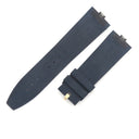 ヴァシュロン・コンスタンタン VACHERON CONSTANTIN オーバーシーズ用 ネイビー ラバー K18PG 腕時計パーツ 新同品 純正 ラバー ベルト ストラップ ジョイントパーツ付 24ｍｍ 紺